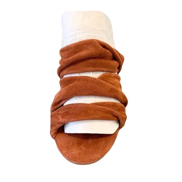 Lord & Taylor Suede Mule Heels - Picture 2 of 9